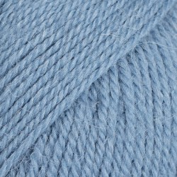 DROPS FLORA 13 Uni azul denim
