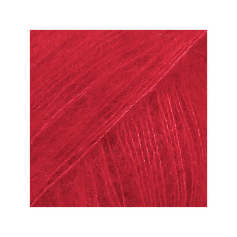 DROPS KID-SILK 14 Uni rojo