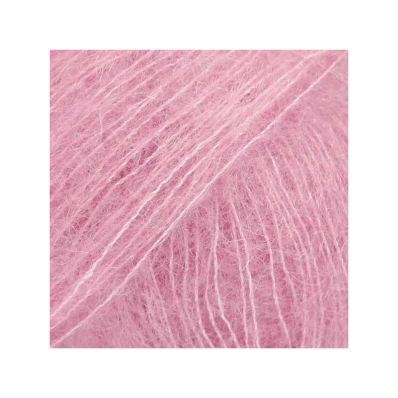 DROPS KID-SILK 04 Uni rosado antiguo