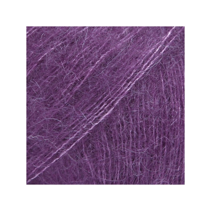 DROPS KID-SILK 16 Uni morado oscuro