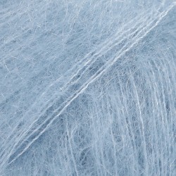 DROPS KID-SILK 08 Uni azul...