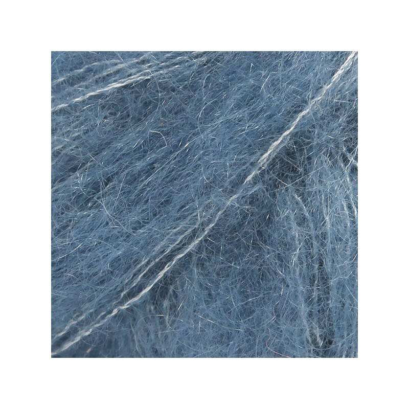 DROPS KID-SILK 27 Uni azul denim
