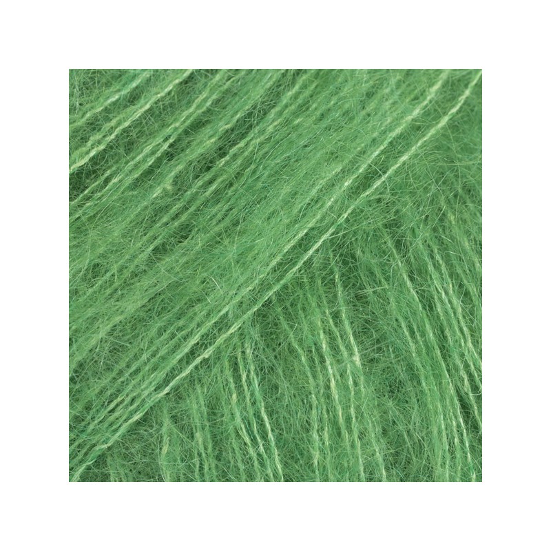 DROPS KID-SILK 48 Uni verde perico