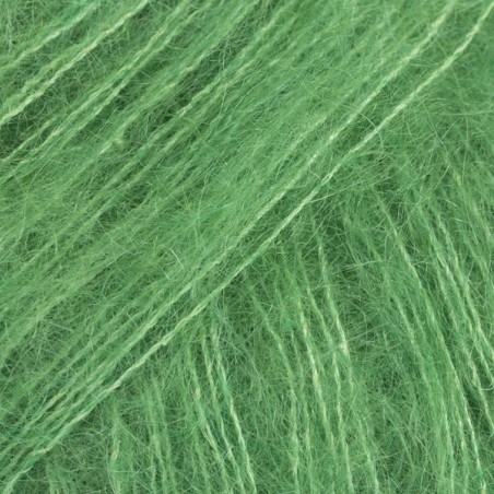 DROPS KID-SILK 48 Uni verde perico
