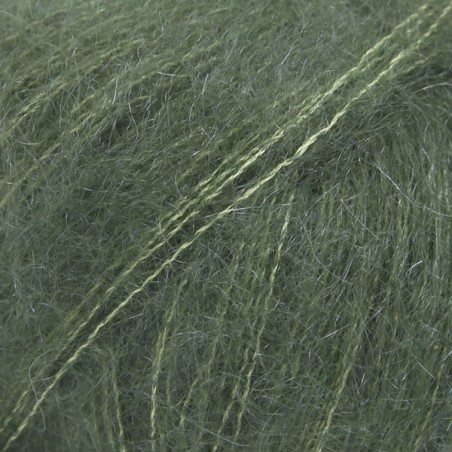 DROPS KID-SILK 19 Uni verde oscuro
