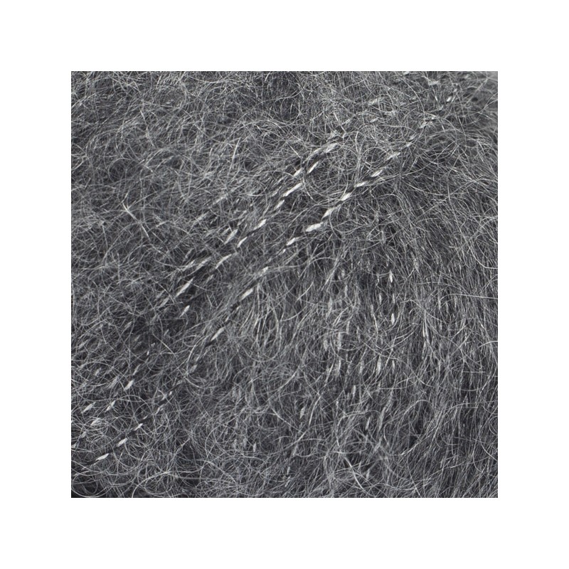 DROPS KID-SILK 22 Uni gris cenizo
