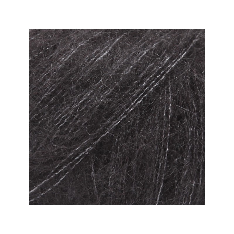 DROPS KID-SILK 02 Uni negro
