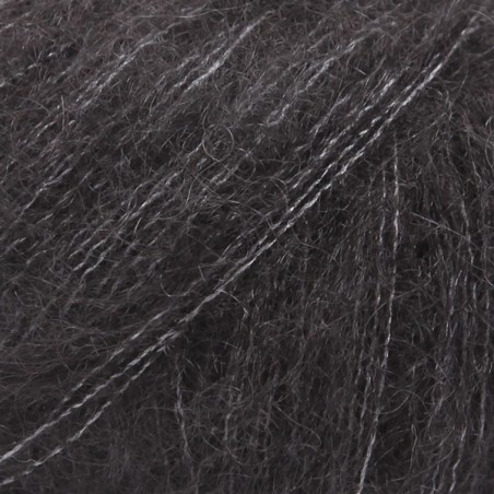 DROPS KID-SILK 02 Uni negro
