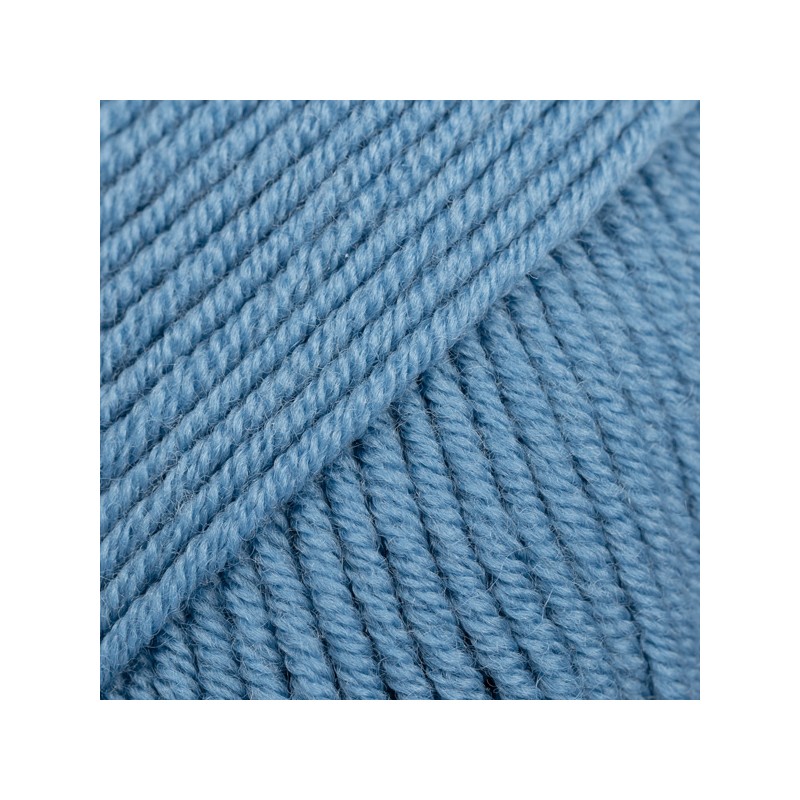 DROPS MERINO EXTRAFINE 23 Uni Bleu Gris