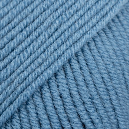 DROPS MERINO EXTRAFINE 23 Uni Bleu Gris