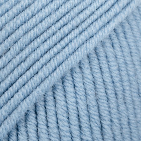 DROPS MERINO EXTRA FINE 19 Uni azul ensueño