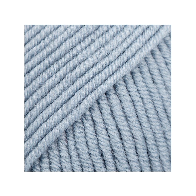 DROPS MERINO EXTRAFINE 38 Uni Bleu Brouillard