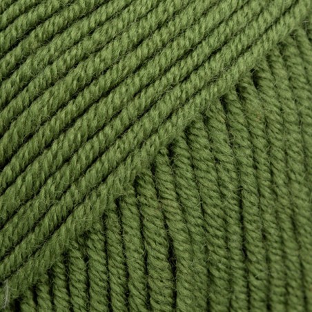 DROPS MERINO EXTRA FINE 52 Uni verde hoja