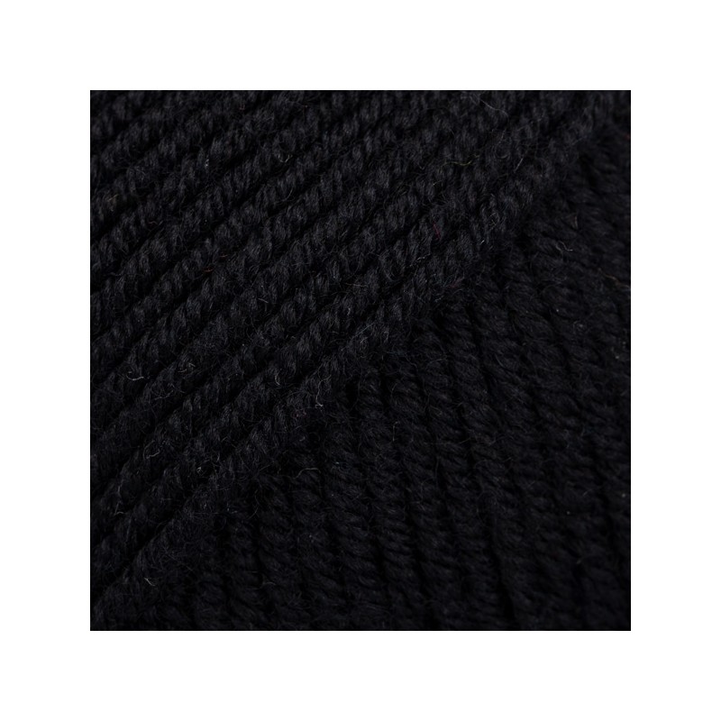 DROPS MERINO EXTRA FINE 02 Uni negro