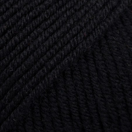 DROPS MERINO EXTRA FINE 02 Uni negro