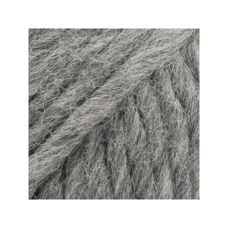 DROPS SNOW 46 Uni gris medio