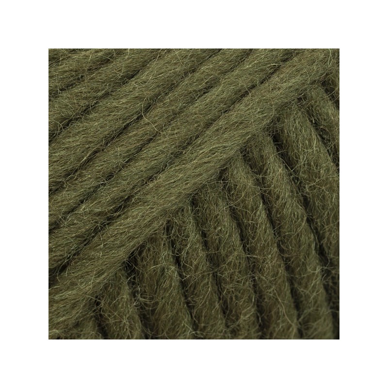 DROPS SNOW 92 Uni verde musgo oscuro