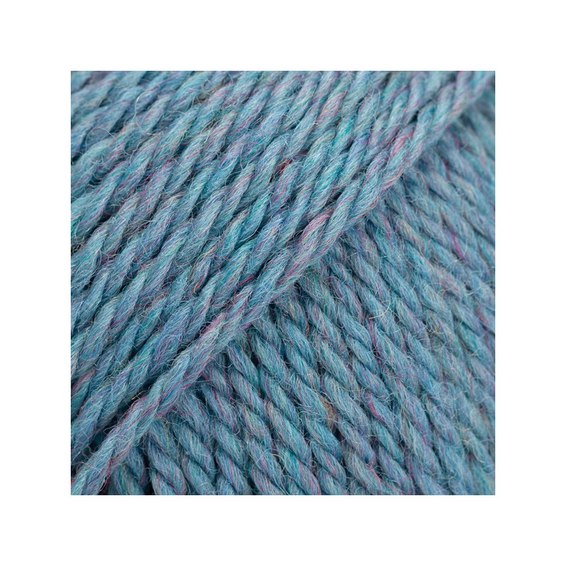 DROPS ALASKA 72 Mix Bleu Paon