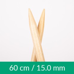 Aiguille Circulaire Bouleau 15.0 mm / 60 cm