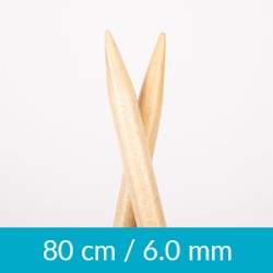 Aiguille Circulaire Bouleau 6.0 mm / 80 cm