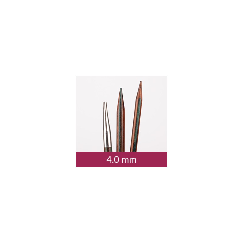 AIGUILLES INTERCHANGEABLES BOULEAU 4.0 mm