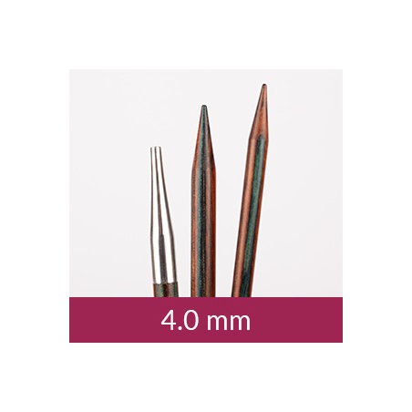 AIGUILLES INTERCHANGEABLES BOULEAU 4.0 mm