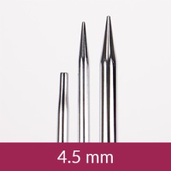 AIGUILLES INTERCHANGEABLES LAITON 4.5 mm