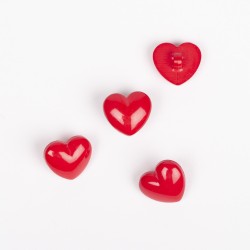 Bouton Coeur 15 mm