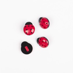 Bouton Coccinelle 14 mm