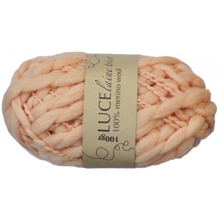 MERINO WOOL IRREGULIERE SAUMON