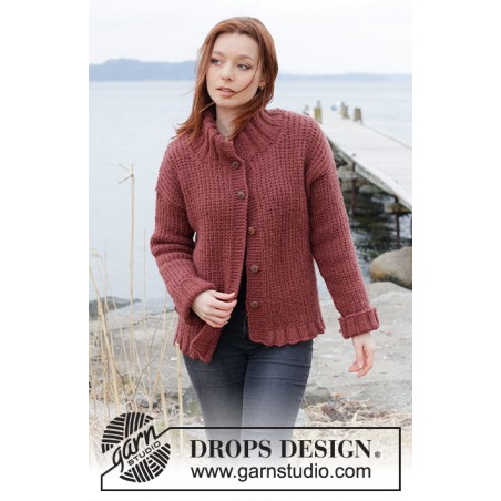 KIT Rustic Berry Cardigan