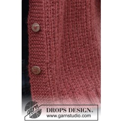 KIT Rustic Berry Cardigan