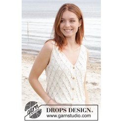 KIT Dazzling Diamonds Vest - Cotton Merino