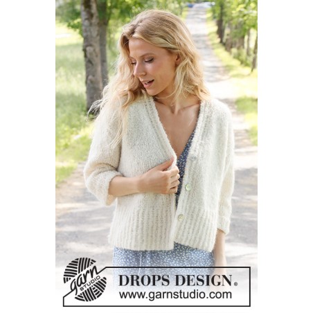 KIT Soft Journey Cardigan - Alpaca Bouclé - Kid Silk