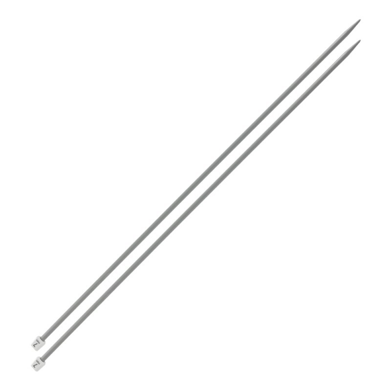 AIGUILLES DROITES 7.0 mm Plastique 60cm PONY