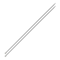 AIGUILLES DROITES 6.5 mm Plastique 60cm PONY