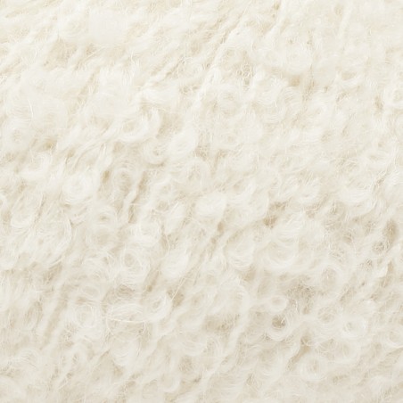 DROPS ALPACA BOUCLE 0100 Uni blanco hueso