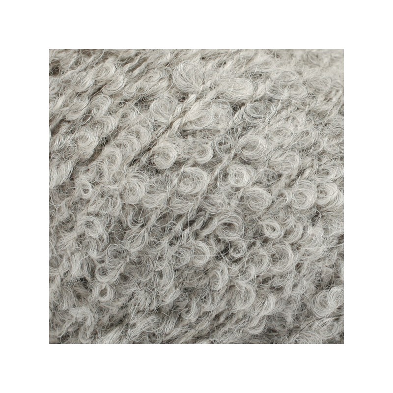 DROPS ALPACA BOUCLE 5110 MIX Gris Clair