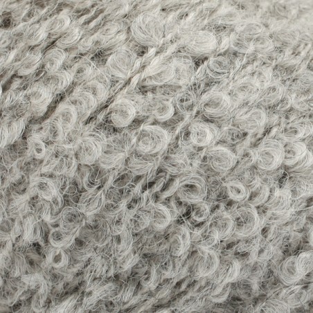 DROPS ALPACA BOUCLE 5110 MIX Gris Clair