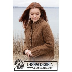 KIT Autumn Amber Cardigan - Snow