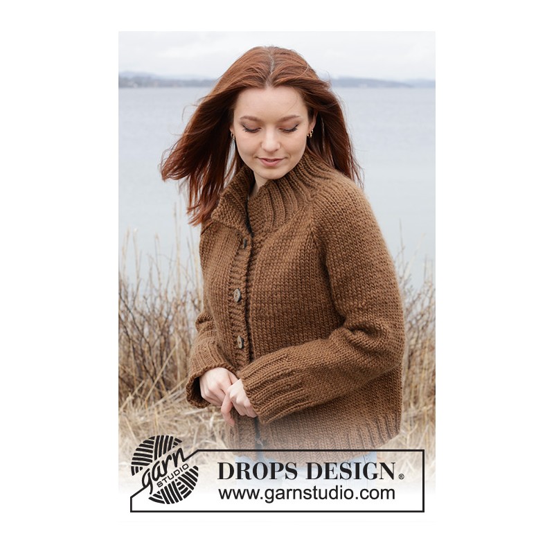 KIT Autumn Amber Cardigan - Snow