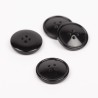 Bouton Imitation corne (noir) 20 mm