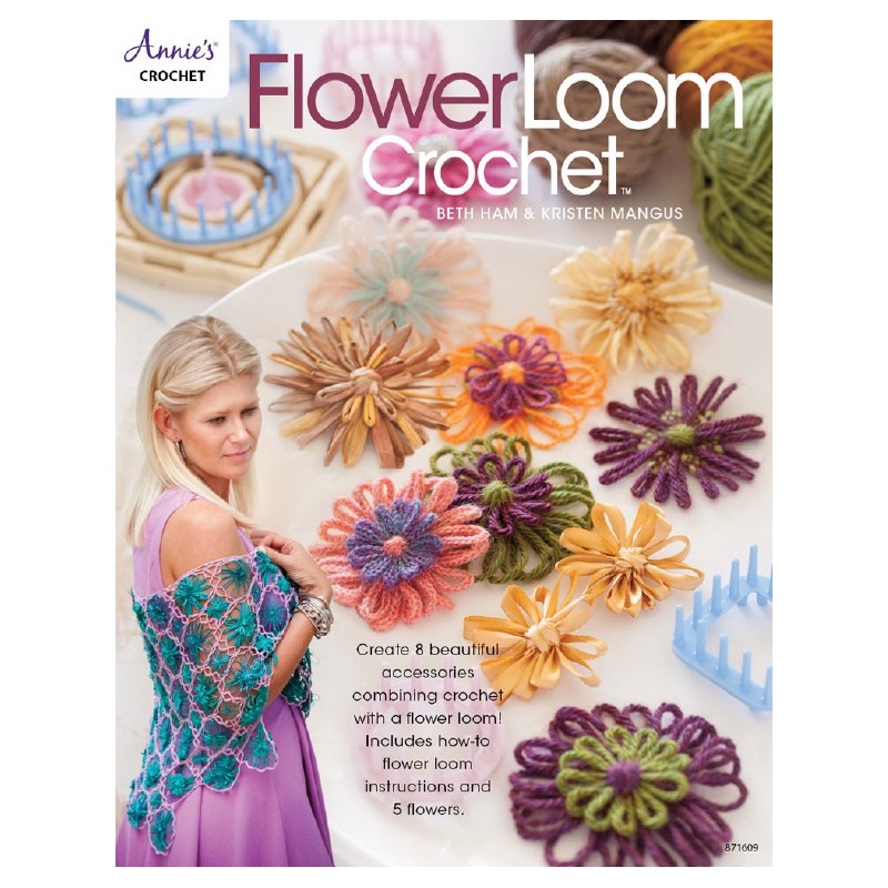 PDF Flower Loom Crochet - Kristen Mangus - En Anglais