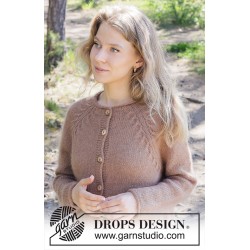 KIT Cinnamon Crush Cardigan - Alpaca - Kid Silk