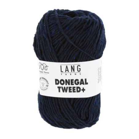 DONEGAL TWEED+ 0025 Navy