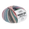 MERINO 200 BEBE COLOR 0453 Bleu Saumon Vert