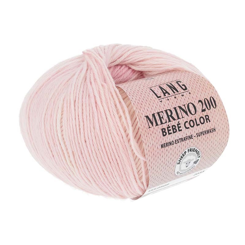 MERINO 200 BEBE COLOR 0509 Rosé