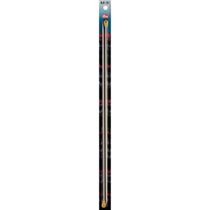 Aiguilles droites 3,5 mm Alu 40 cm (Prym)