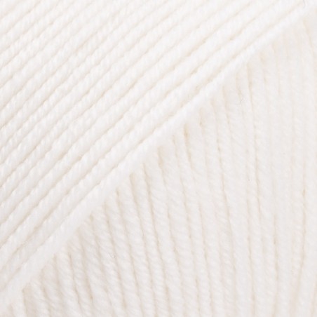 DROPS BABY MERINO 01 Uni blanco