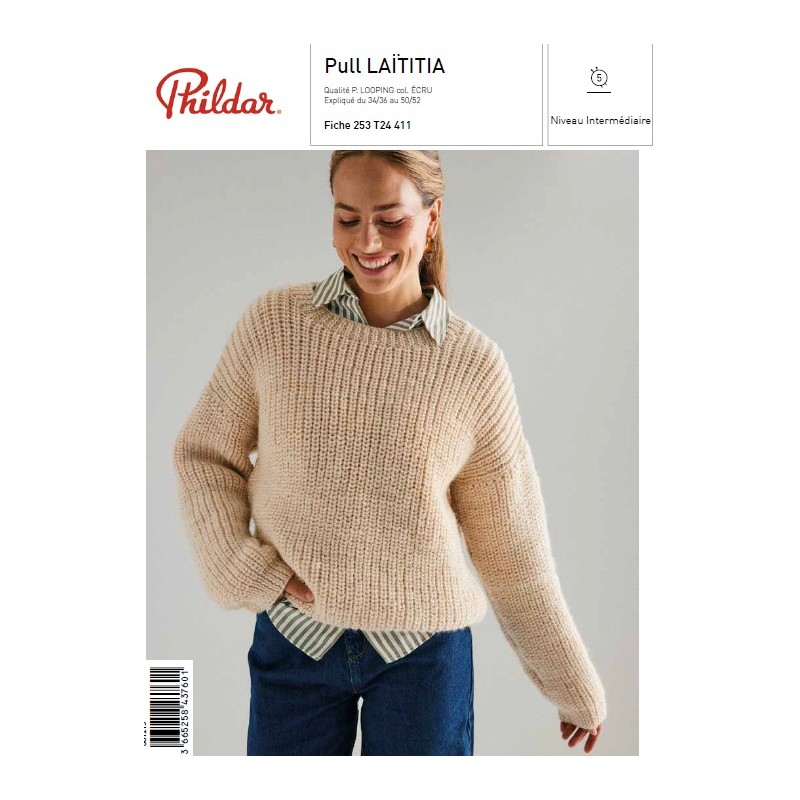 PULL FEMME LAETITIA en PDF